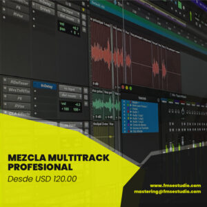 Mezcla multitrack profesional